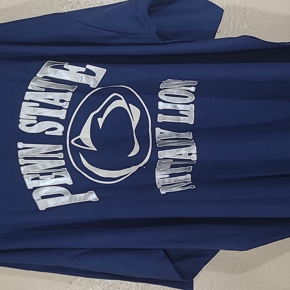 vintage 80s 90s Penn State University PSU Nittany Lions oversized sleep shirt - Picture 2 of 8